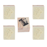 Maxbell Wooden Animal & Number Rubber Stamp for Scrapbooking DIY Craft Decor Koala