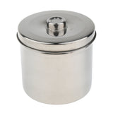 Maxbell Stainless Steel Cotton Disinfection Tank Sterilizing Container Box Can 12 cm