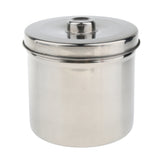 Maxbell Stainless Steel Cotton Disinfection Tank Sterilizing Container Box Can 12 cm