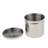 Maxbell Stainless Steel Cotton Disinfection Tank Sterilizing Container Box Can 12 cm