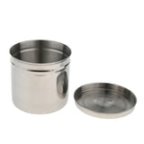 Maxbell Stainless Steel Cotton Disinfection Tank Sterilizing Container Box Can 12 cm