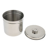 Maxbell Stainless Steel Cotton Disinfection Tank Sterilizing Container Box Can 12 cm