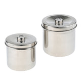 Maxbell Stainless Steel Cotton Disinfection Tank Sterilizing Container Box Can 12 cm