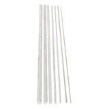 Maxbell 50cm x 6063 Aluminium Alloy Round Solid Rod Bar Shaft, Diam. 3mm