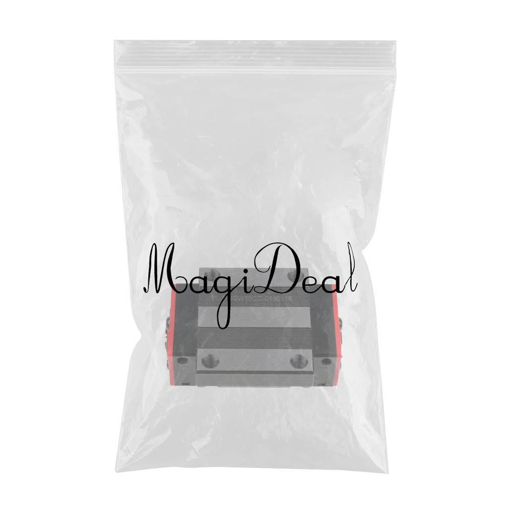 Maxbell HGH15 Bearing Steel Flange Sliding Block for Linear Rail Guide