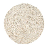 Maxbell Round Corn Peel Straw Weave Placemat Tablemat Dinner Mat Pad Kitchen 50cm