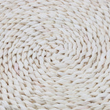 Maxbell Round Corn Peel Straw Weave Placemat Tablemat Dinner Mat Pad Kitchen 50cm