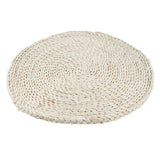 Maxbell Round Corn Peel Straw Weave Placemat Tablemat Dinner Mat Pad Kitchen 50cm