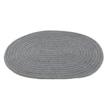 Maxbell 30*40cm Simple Elliptical Cotton Braided Woven Table Placemat Mat Coaster