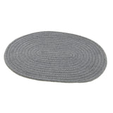 Maxbell 30*40cm Simple Elliptical Cotton Braided Woven Table Placemat Mat Coaster