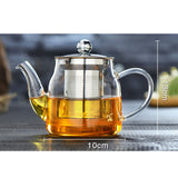 Maxbell 600ml/20oz Glass Tea Pot Coffee Lightweight Removable Infuser Kettle