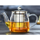 Maxbell 600ml/20oz Glass Tea Pot Coffee Lightweight Removable Infuser Kettle