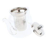 Maxbell 600ml/20oz Glass Tea Pot Coffee Lightweight Removable Infuser Kettle