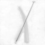 Maxbell 50 Pieces Stainless Steel Drinking Straw Cleaning Brushes Cleaner 200mm