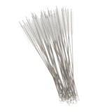 Maxbell 50 Pieces Stainless Steel Drinking Straw Cleaning Brushes Cleaner 200mm