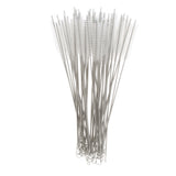 Maxbell 50 Pieces Stainless Steel Drinking Straw Cleaning Brushes Cleaner 200mm