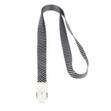 Maxbell 5 Pieces  ID Card Holder Lanyard Straps Key Chain Badge ID Neck Holder Black