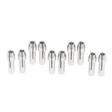 Maxbell 10 Pieces Stainless Steel Drill Chuck Collet Rotary Tool 3.2mm