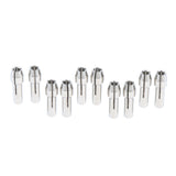 Maxbell 10 Pieces Stainless Steel Drill Chuck Collet Rotary Tool 3.2mm