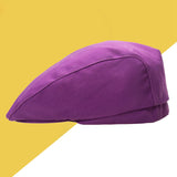 Maxbell Chef Hat Baker Duckbill Beret  Purple