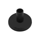 Maxbell 10pcs Black Cymbal Sleeves with Flange Base for Cymbal Set Parts