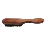 Maxbell Men Firm Bristle Brush Beard Mustache Grooming Shaving Wooden Comb Curved - Aladdin Shoppers