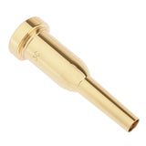 Maxbell Heavy 3C Mouthpiece for Bb Trumpet Brass Gold Plated Trumpet Accessories