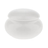 Maxbell 12ml Empty Ceramics Makeup Contianer Jar Cosmetic Powder Storage Pot White