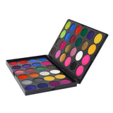 Maxbell Pro 48 Colors Cosmetic Eyeshadow Matt Shimmer Palette Smoky Eye Makeup Kit