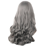 Maxbell Women's Fashion Wavy Long Straight Curly Hair Full Wigs Cosplay Party Wig