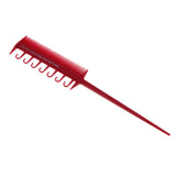 Maxbell Salon Professional Weaver Highlighting Foiling Hair Comb Coloring Dye Brush Red