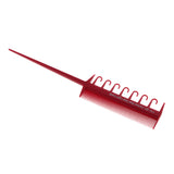 Maxbell Salon Professional Weaver Highlighting Foiling Hair Comb Coloring Dye Brush Red