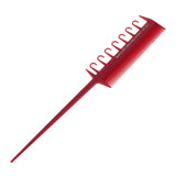 Maxbell Salon Professional Weaver Highlighting Foiling Hair Comb Coloring Dye Brush Red