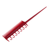 Maxbell Salon Professional Weaver Highlighting Foiling Hair Comb Coloring Dye Brush Red