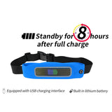 Maxbell Waterproof LED Sports Waist Bag Running Workout Travel Belt Pouch Black