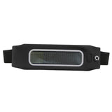 Maxbell Waterproof LED Sports Waist Bag Running Workout Travel Belt Pouch Black