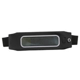 Maxbell Waterproof LED Sports Waist Bag Running Workout Travel Belt Pouch Black