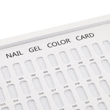 Maxbell 120 Colors DIY Nail Art Book Nail Polish UV Gel Color Cards With False Nail #2