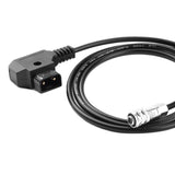 Maxbell D-tap to Weipu 2Pin for BMPCC 4K Blackmagic 4k Camera Power Cable 120CM