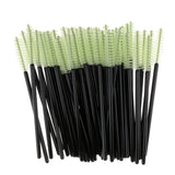 Maxbell 50pcs Disposable Eyelashes Extension Brushes Mascara Wands Applicator Tools #H