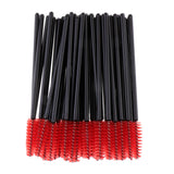 Maxbell 50pcs Disposable Eyelashes Extension Brushes Mascara Wands Applicator Tools #J