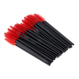 Maxbell 50pcs Disposable Eyelashes Extension Brushes Mascara Wands Applicator Tools #J