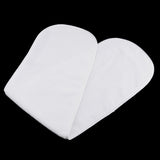 Maxbell Soft Towel Hair Band Wrap Headband for Bath Spa Makeup Facial Salon White