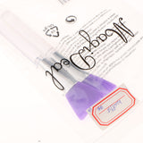 Maxbell 2PCS Makeup Soft Silicone Brushes Facial Mask Mud Applicator Brush Beauty Purple