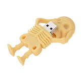 Maxbell Skull USB Flash Drive Skeleton USB3.0 U disk Pen Drive Memory Stick 128GB