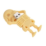 Maxbell Skull USB Flash Drive Skeleton USB3.0 U disk Pen Drive Memory Stick 128GB