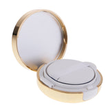 Maxbell Empty Makeup Powder Foundation Case Air Cushion Puff BB Cream Container 15g Gold