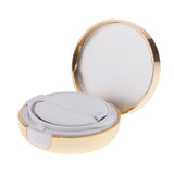 Maxbell Empty Makeup Powder Foundation Case Air Cushion Puff BB Cream Container 15g Gold
