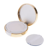 Maxbell Empty Makeup Powder Foundation Case Air Cushion Puff BB Cream Container 15g Gold