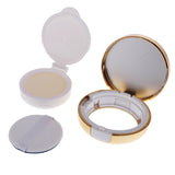 Maxbell Empty Makeup Powder Foundation Case Air Cushion Puff BB Cream Container 15g Gold